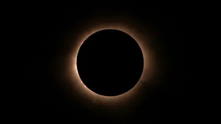 Eclipse total de sol.