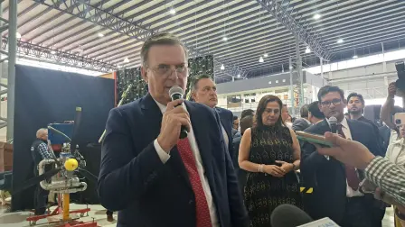 El secretario de Economía (SE), Marcelo Ebrard Casaubón