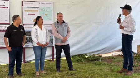 Anuncio de intervención en los caminos de Hidalgo.