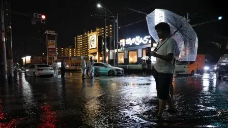 Lluvias en Japón han sido torrenciales.