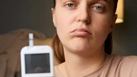 Presencia de depresión en personas con diabetes tipo 2.
