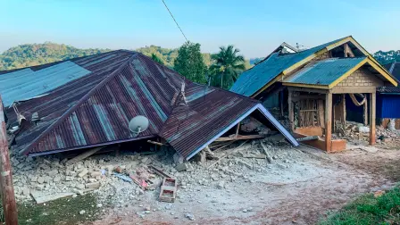 Terremoto en Indonesia.