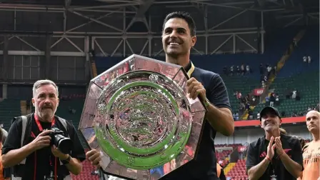Arsenal le da la bienvenida a Maresca con goleada y conquista la Community ShieldArsenal inicia la temporada con título y goleada