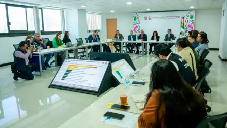 Reunión de inspección laboral entre autoridades de la Ciudad de México y el Estado de México.
