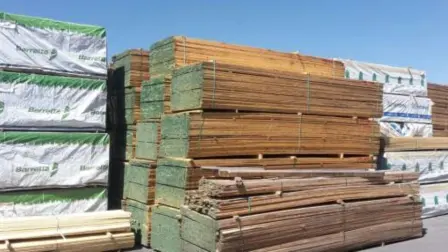 Cargamento de madera asegurado en Querétaro.