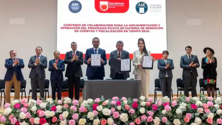 La Auditora Superior del Estado de Zacatecas, Verónica Yvette Hernández López de Lara, subrayó que la coordinación entre los órganos locales de fiscalización y la instancia federal fortalece la coherencia del Sistema Nacional de Rendición de Cuentas.