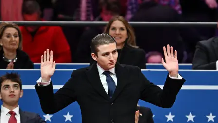 Barron Trump, hijo menor del presidente Donald Trump.