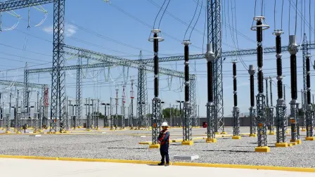 Inauguración de la subestación eléctrica RLX.