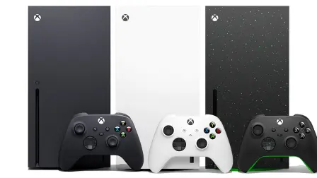Imagen de las consolas Xbox Series X.