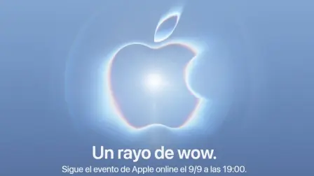 Anuncio presentación de Apple.