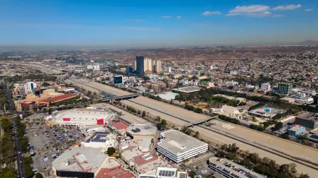 Panorámica de Tijuana, Baja California.
