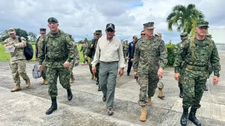 Reunión del comandante del Comando Sur del Ejército estadounidense (SOUTHCOM), el general Francis Donovan, con el ministro de Defensa colombiano, Jorge MoraREMITIDA / HANDOUT por MINISTRO MORA EN XFotografía remitida a medios de comunicación exclusivamente para ilustrar la noticia a la que hace referencia la imagen, y citando la procedencia de la imagen en la firma28/8/2026