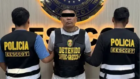 Capturan en Perú a presunto líder del Tren de Aragua en Chile con apoyo del FBI