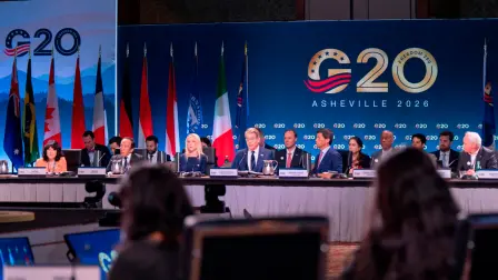 Reunión del G-20.