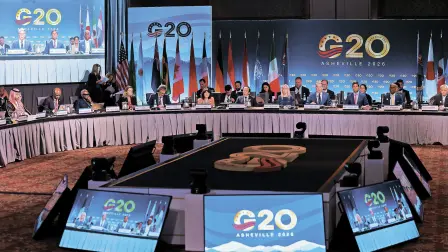 La reunión de dos días tuvo lugar en medio de una venta masiva en el mercado mundial de bonos, debido a la preocupación por el aumento de los niveles de deuda y las presiones inflacionarias. Los líderes financieros del Grupo de los Veinte tuvieron diferencias.