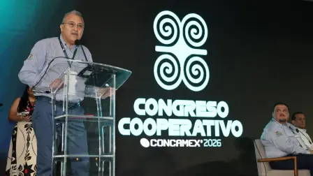 Alfonso García Moreno, presidente del Consejo Directivo de la Confederación de Cooperativas de Ahorro y Préstamo de México (Concamex).