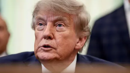 El presidente de Estados Unidos, Donald Trump