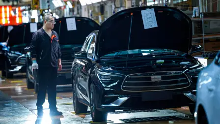 Planta de Geely, en Shenyang, China.