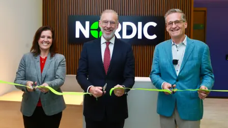 Inauguración de la planta de Nordic en Querétaro.