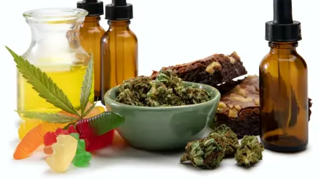 Alimentos eleborados con cannabis.