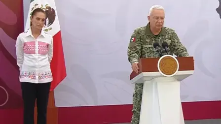 El titular de la Defensa reconoció que el operativo antidrones del lado mexicano no ha dado resultados y anunció que sostendrá una reunión con autoridades estadounidenses.