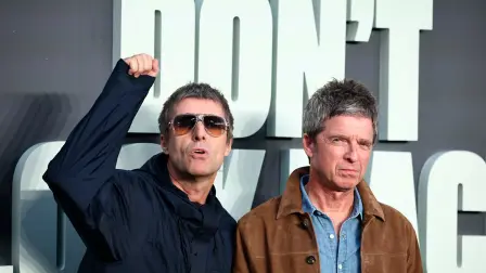 Liam y Noel Gallagher.