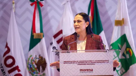 Ariadna Montiel Reyes, presidenta nacional de Morena