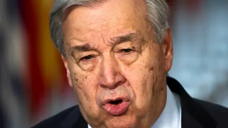 El secretario general de la Organización de la Naciones Unidas, en una imagen de marzo de 2026. Foto: Retuers