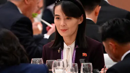 Kim Yo Jong, la hermana del líder norcoreano Kim Jong Un.