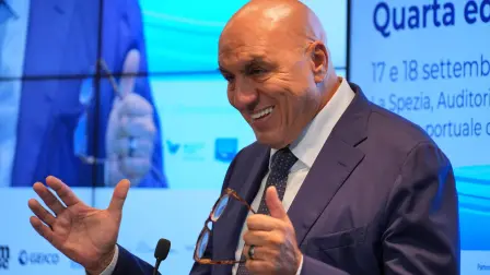 El ministro de Defensa de Italia, Guido Crosetto.