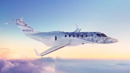 HondaJet Echelon ya tiene su primera ala