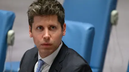 NEW YORK, NEW YORK - SEPTEMBER 23: CEO of OpenAI Sam Altman attends a United Nations (UN) Security Council meeting on artificial intelligence (AI) and international security under Maintenance of International Peace and Security during the 81st session of the United Nations (U.N.) General Assembly at U.N. Headquarters on September 23, 2026 in New York City. Tech industry leaders including the CEOs of OpenAI, Anthropic and Hugging Face briefed ambassadors on the risks of artificial intelligence.   Alexi J. Rosenfeld/Getty Images/AFP (Photo by Alexi J. Rosenfeld / GETTY IMAGES NORTH AMERICA / Getty Images via AFP)