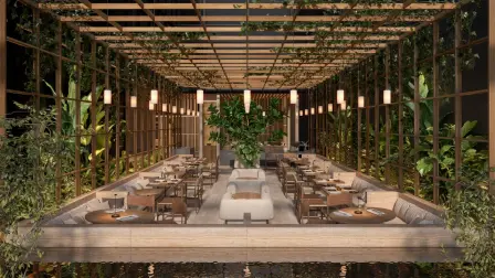El desarrollo sobre Paseo de la Reforma contempla espacios de alimentos y bebidas como parte de la oferta de Hyde Mexico City Reforma, uno de los dos hoteles que integrarán el proyecto.