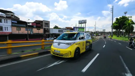 Volkswagen ID.Buzz recorriendo las calles de México