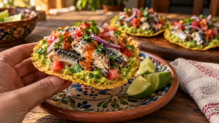 Sardinas en tostadas