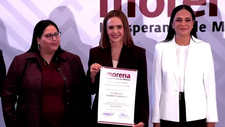 Clara Luz Flores fue designada coordinadora de Morena en Nuevo León.