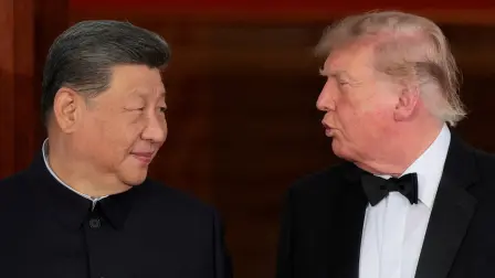 Trump niega haber preguntado a su par chino, Xi Jinping, si le gustaría comprar armas estadounidenses.