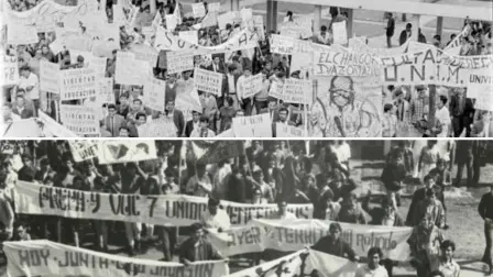 Se donaron pinturas para que los estudiantes realizaran las pancartas de protesta durante el Movimiento estudiantil de 1968.