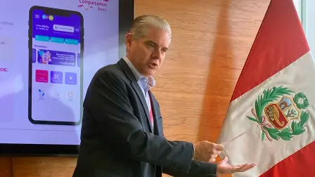 Adolfo Peniche, gerente general de Compartamos Banco Perú.
