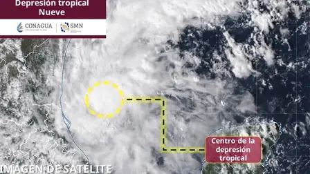 Depresión tropical Nueve.