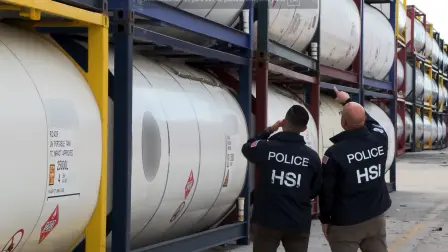 Se incautaron más de 600,000 galones de combustible, informó el Departamento de Seguridad Nacional.