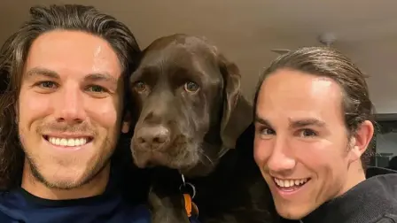 Los hermanos Cullum y Jake Robinson, quienes murieron asesinados en Ensenada, Baja California, junto a su amigo Jack Carter Rhoad.