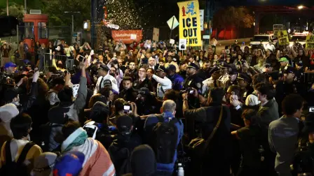 Protestas en Nueva York luego de que un agente del ICE le disparara a un dominicano.