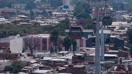 Estación del teleférico.