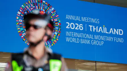 Las Reuniones Anuales de 2026 del Fondo Monetario Internacional (FMI) y del Grupo Banco Mundial se celebran del 12 al 18 de octubre de 2026 en Bangkok, Tailandia.