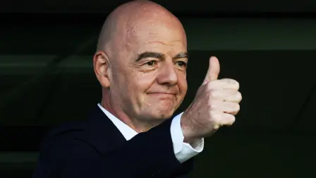 Gianni Infantino durante la Copa Mundial Femenina Sub-20 de la FIFA en septiembre de 2026.