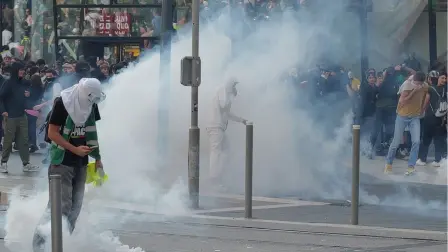 Manifestante pierde una mano durante jornada de protestas sociales