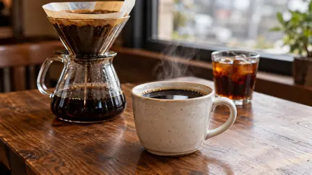 Café filtrado y cold brew.