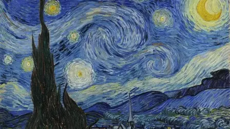 La Noche Estrellada, de Van Gogh. El análisis identificó la proximidad de Venus, la Luna menguante y las Híades en la obra de Van Gogh, aportando una nueva perspectiva astronómica sobre su famosa pintura.