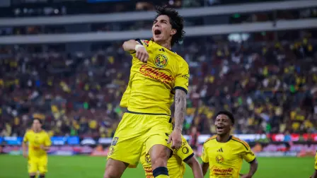 Jugadores de Las Águilas del América.
